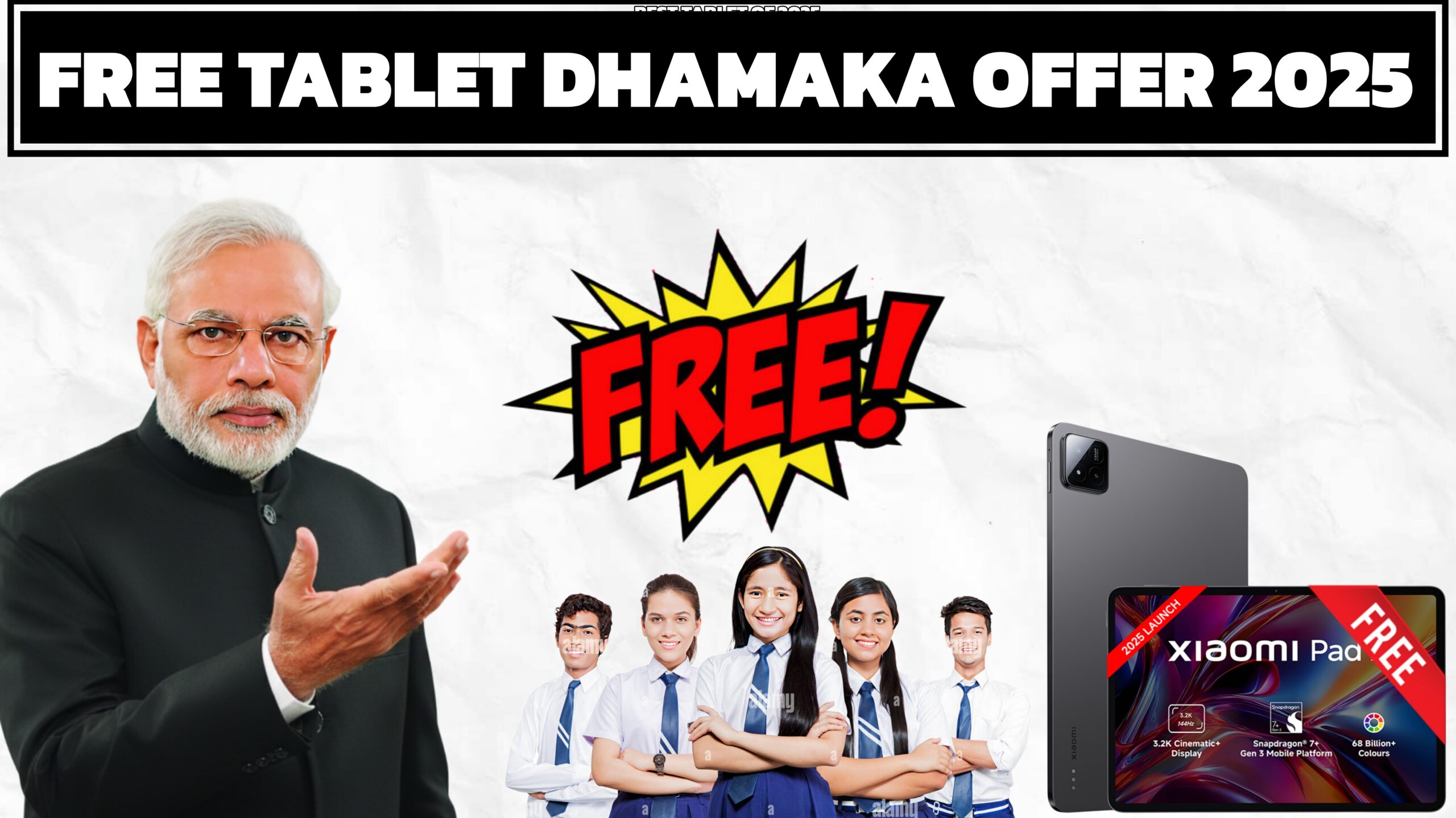 free tablet from government