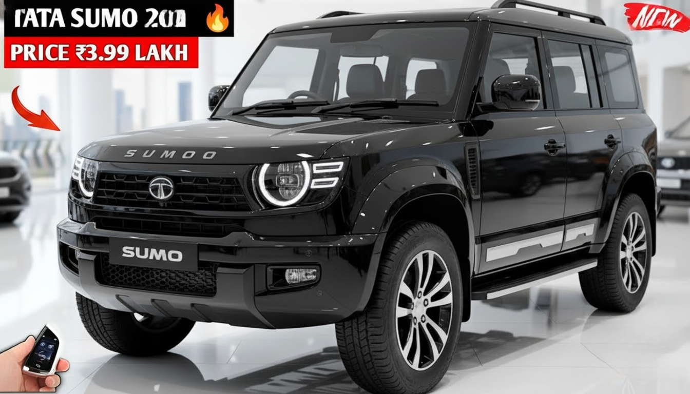TATA SUMO NEXT-GEN LAUNCH😱|| 2025 TATA SUMO NEW MODEL🔥|| ₹4.99 Lakh Price & Features.👌